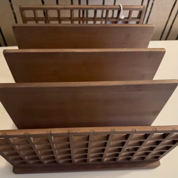 MARIE KONDO CONTAINER STORE BAMBOO ORGANIZER SHOJI BAMBOO COLATOR - Picture 4 of 6